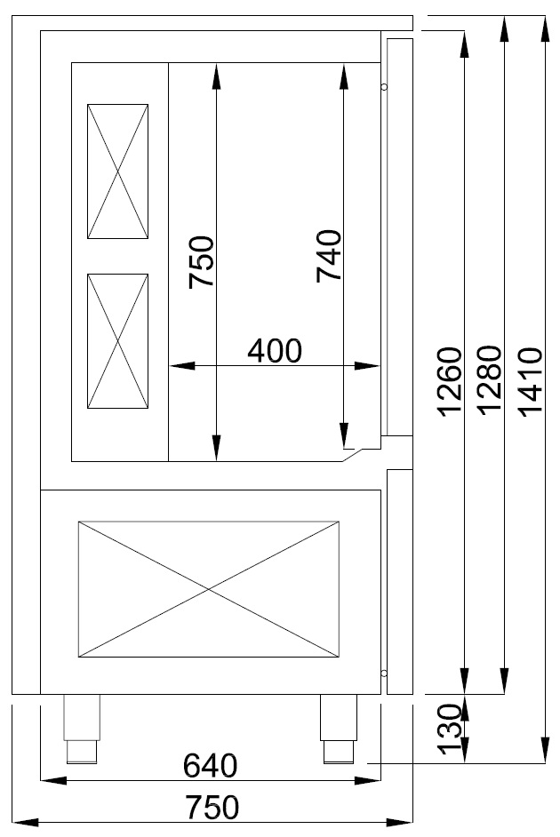 REFROIDISSEUR À VENTILATION 10x 1/1GN – Image 3