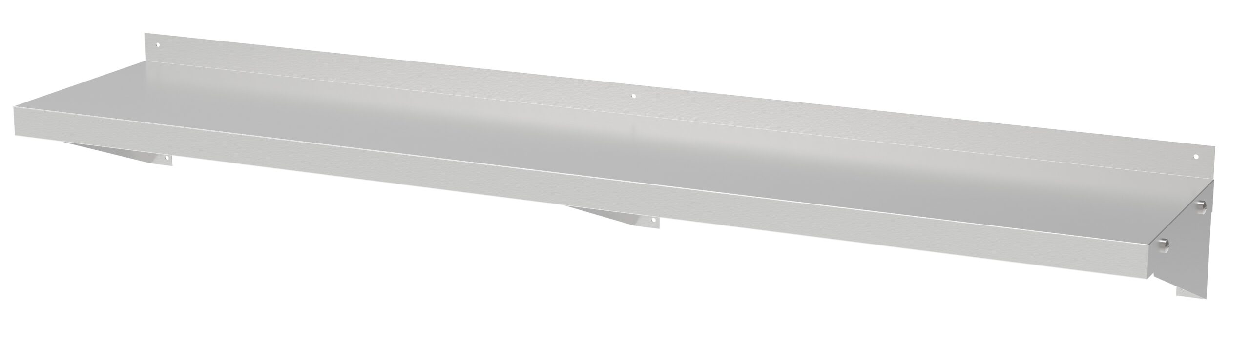 400 ÉTAGÈRE MURALES EN INOX 1000 INCL. CONSOLES