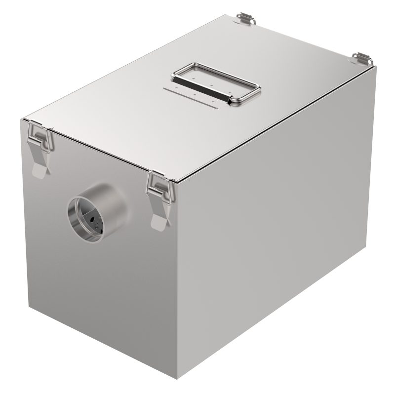 SÉPARATEUR DE GRAISSE INOX 22L Ne répond pas aux normes NEN-1825