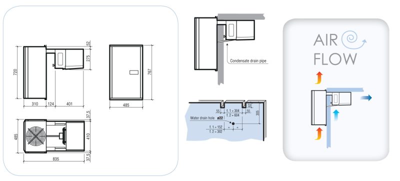 UNITÉ DE RÉFROIDISSEMENT TYPE POSITIF 11,4-19,3 M3 – Image 2
