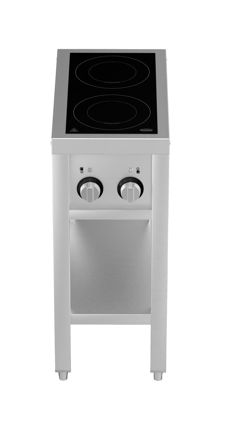 CUISINIÈRE À INDUCTION 2 ZONES AVEC ESSOUS OUVERT – Image 4