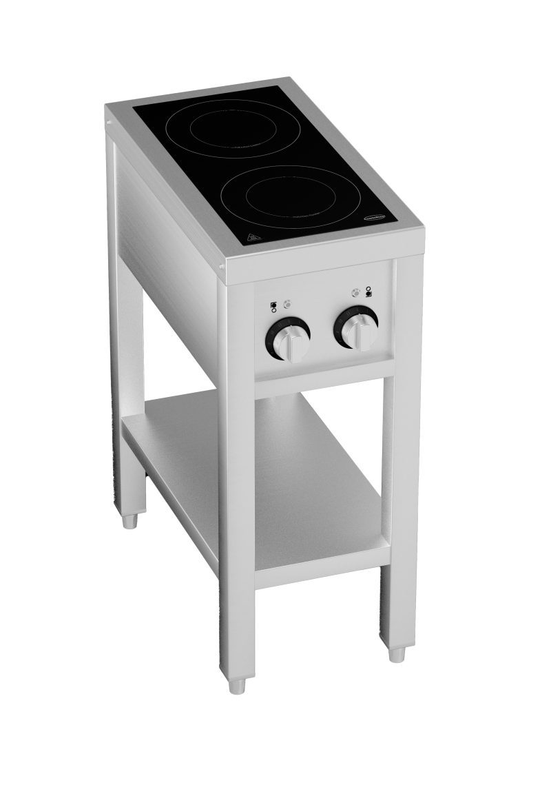 CUISINIÈRE À INDUCTION 2 ZONES AVEC ESSOUS OUVERT – Image 5