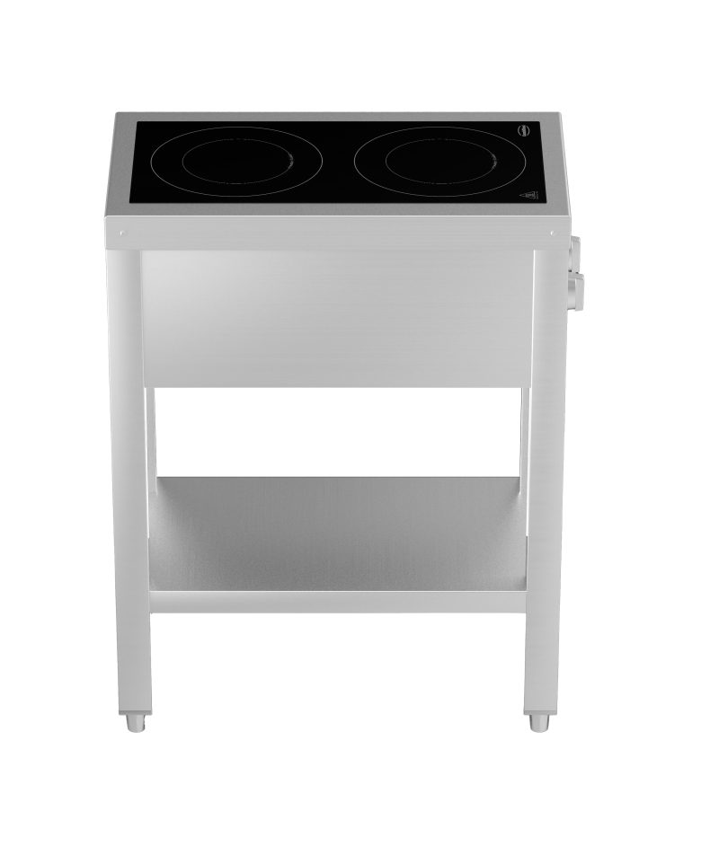 CUISINIÈRE À INDUCTION 2 ZONES AVEC ESSOUS OUVERT – Image 6