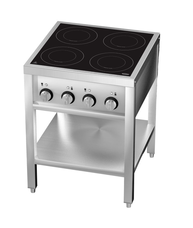 CUISINIÈRE À INDUCTION 4 ZONES AVEC ESSOUS OUVERT – Image 3