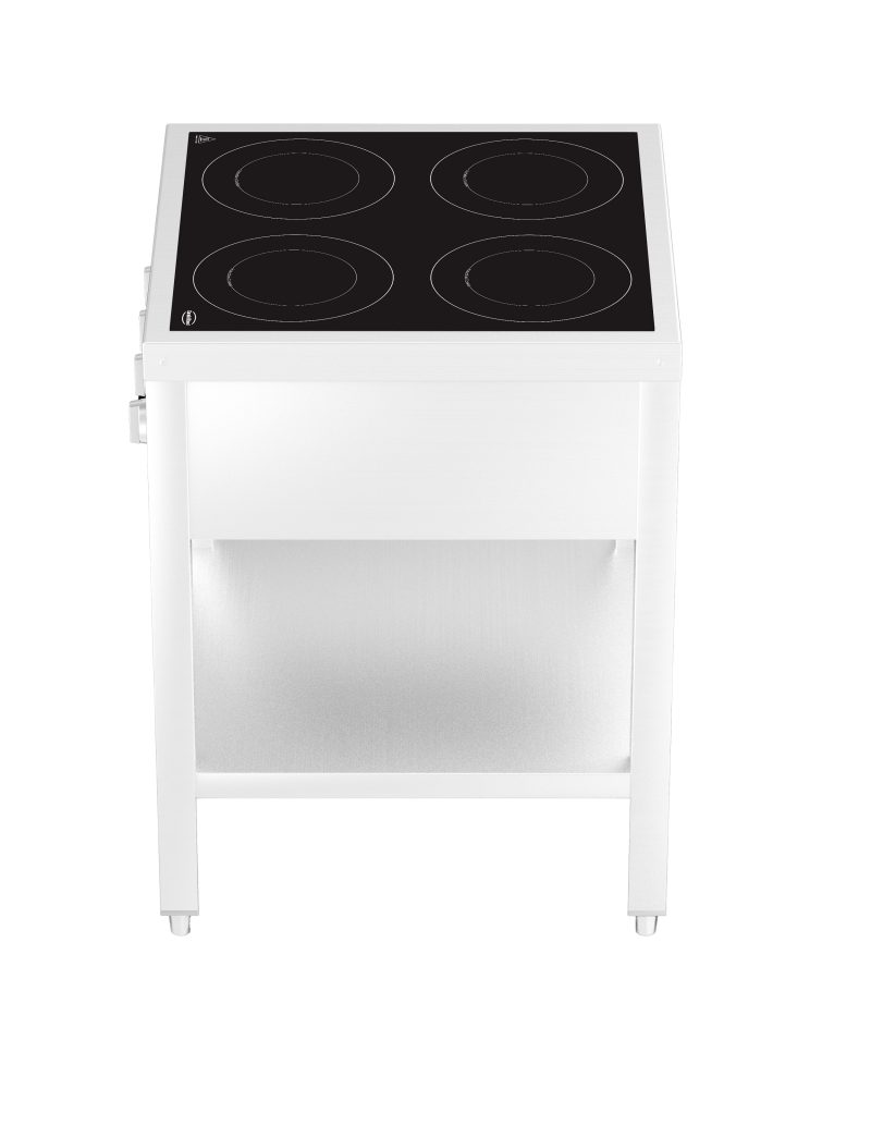 CUISINIÈRE À INDUCTION 4 ZONES AVEC ESSOUS OUVERT – Image 7