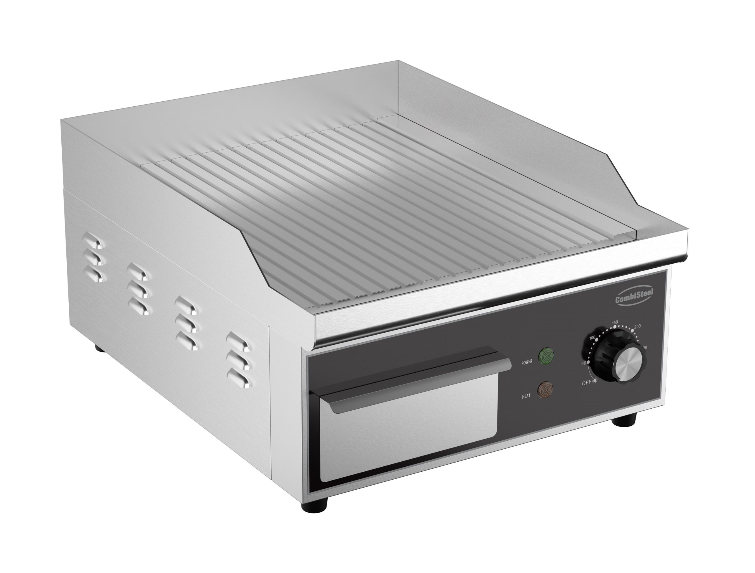 PLAQUE GRILLE ÉLECTRIQUE RAINURÉ