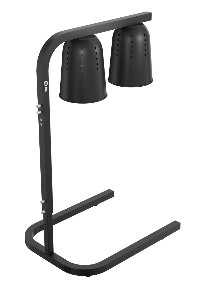 LAMPE CHAUFFANT NOIRE – Image 2