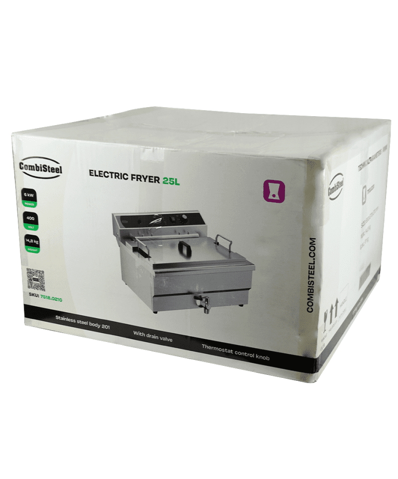 FRITEUSE POSABLE ÉLECTRIQUE 25L - AVEC ROBINET DE VIDANGE – Image 3