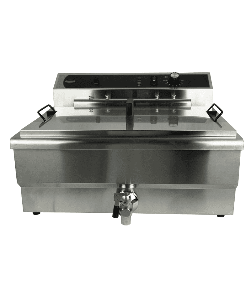FRITEUSE POSABLE ÉLECTRIQUE 25L - AVEC ROBINET DE VIDANGE – Image 4