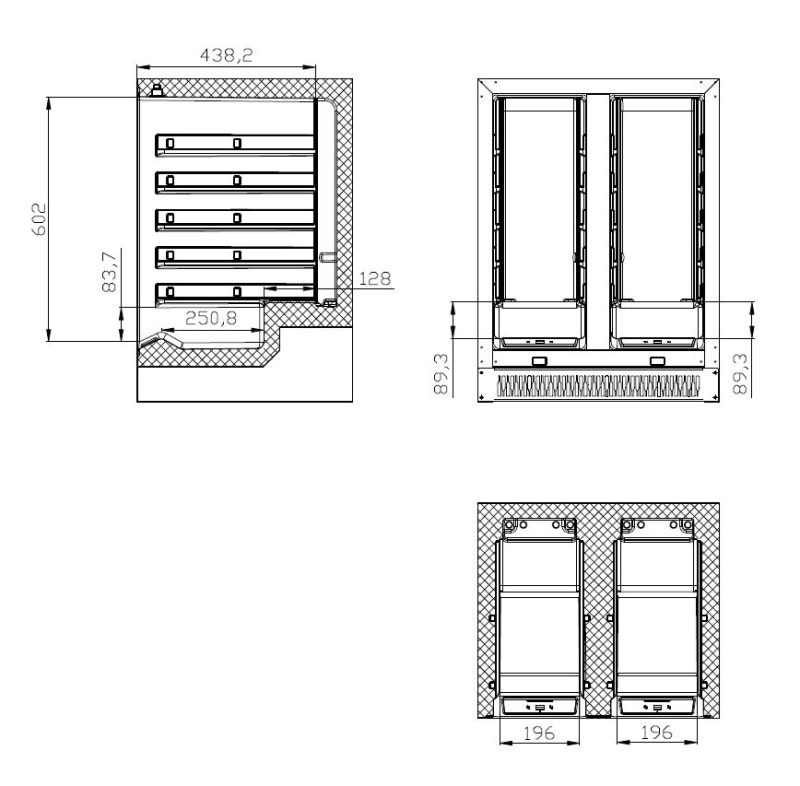 RAFRAÎCHISSEURS À VIN 100L DUAL ZONE – Image 4