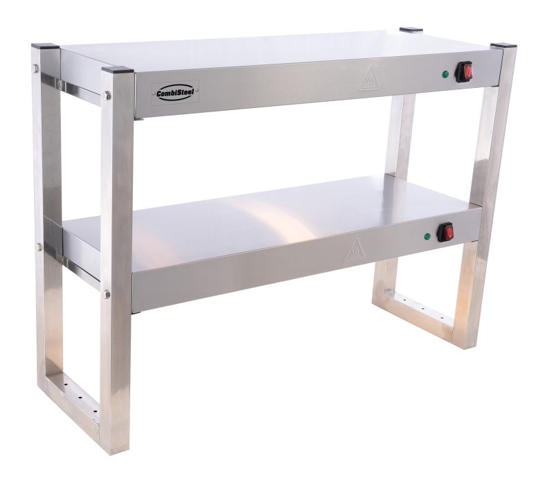 ÉTAGÈRE CHAUFFANTE EN HALOGENE 2 NIVEAUX 900 DÉMONTABLE – Image 5