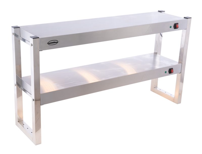 ÉTAGÈRE CHAUFFANTE EN HALOGENE 2 NIVEAUX 1200 DÉMONTABLE – Image 5