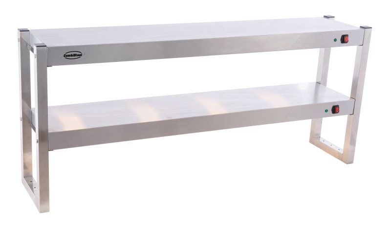 ÉTAGÈRE CHAUFFANTE EN HALOGENE 2 NIVEAUX 1500 DÉMONTABLE – Image 4
