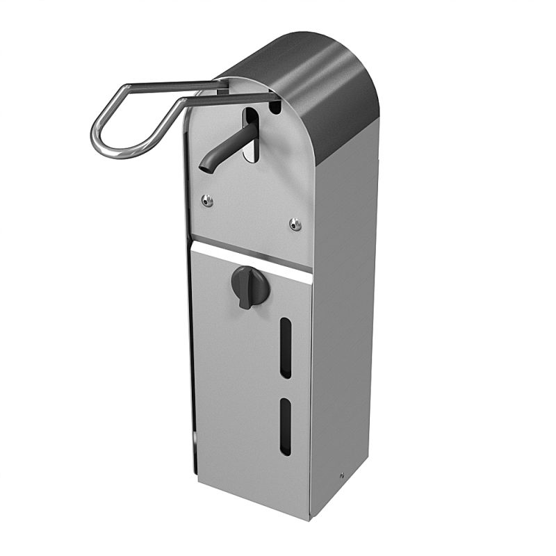 POLE DE DÉSINFECTION INCL. DISTRIBUTEUR AVEC COMMANDE COUDE – Image 2