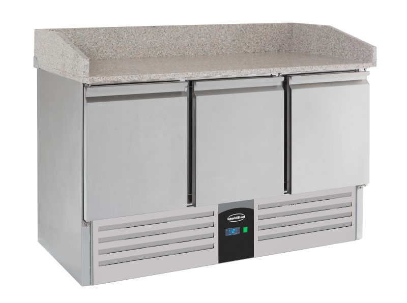 TABLE PRÉP POUR PIZZA 3 PORTES