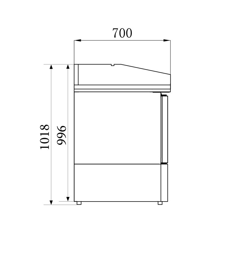 TABLE PRÉP POUR PIZZA 3 PORTES – Image 5