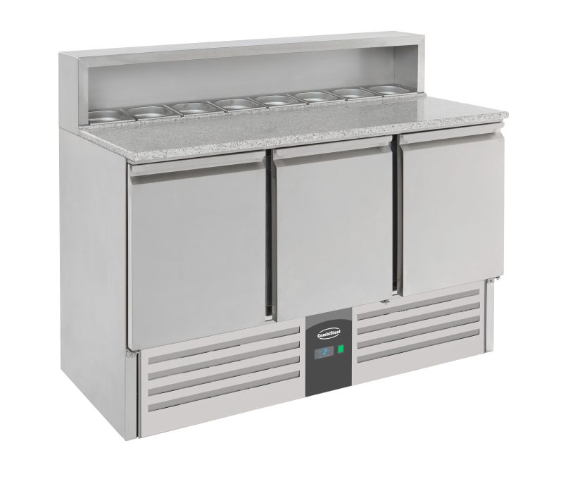 TABLE PRÉP POUR PIZZA 3 PORTES