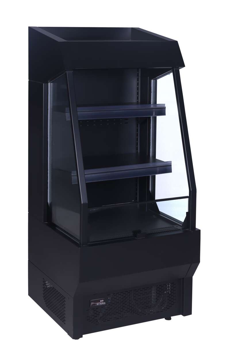 RÉFRIGÉRATEUR NOIR POUR ACHATS IMPULSIFS 165L