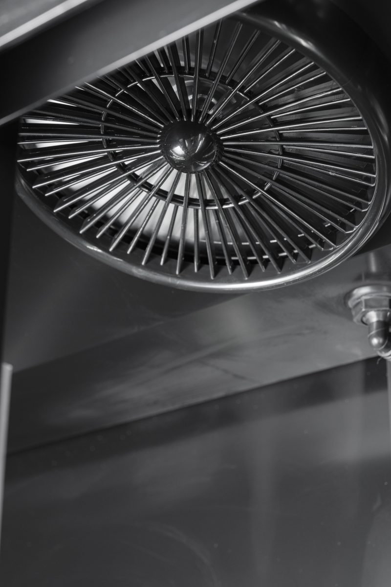 RÉFRIGÉRATEUR AVEC PORTES COULISSANTES EN VERRES BEZ-780 SL NOIR – Image 6
