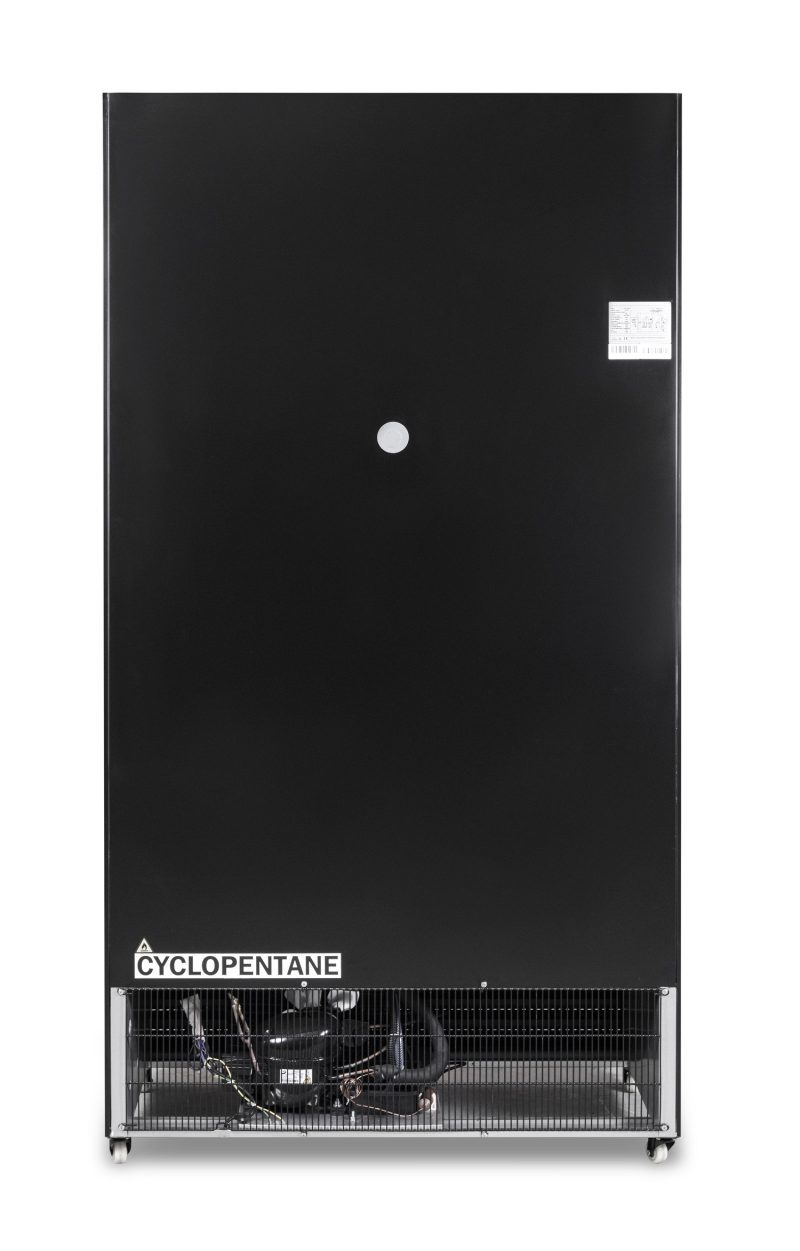 RÉFRIGÉRATEUR AVEC PORTES COULISSANTES EN VERRES BEZ-780 SL NOIR – Image 3