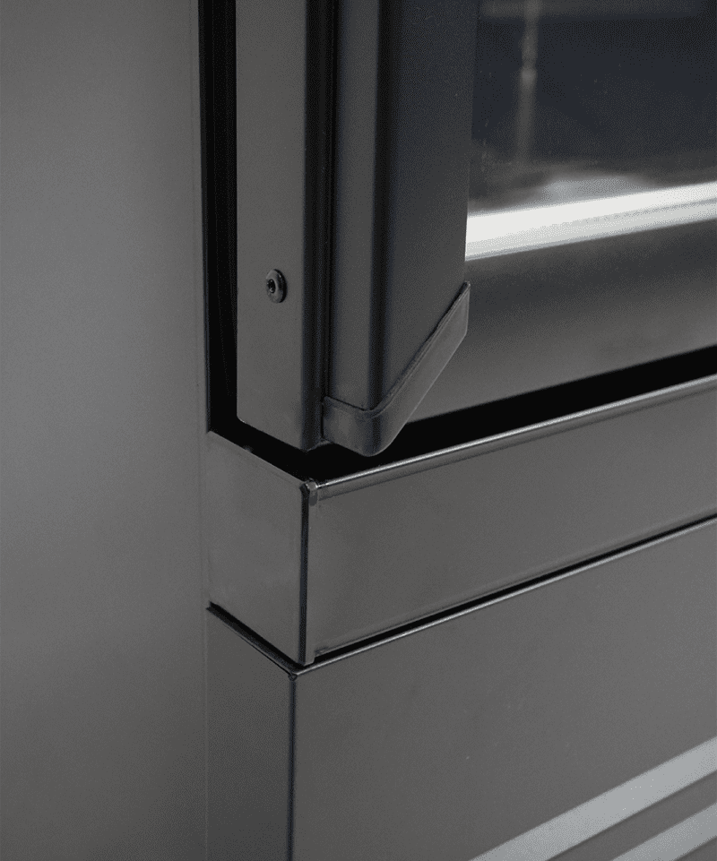 RÉFRIGÉRATEUR 1 PORTE EN VERRE NOIR CEB-500R BL – Image 20