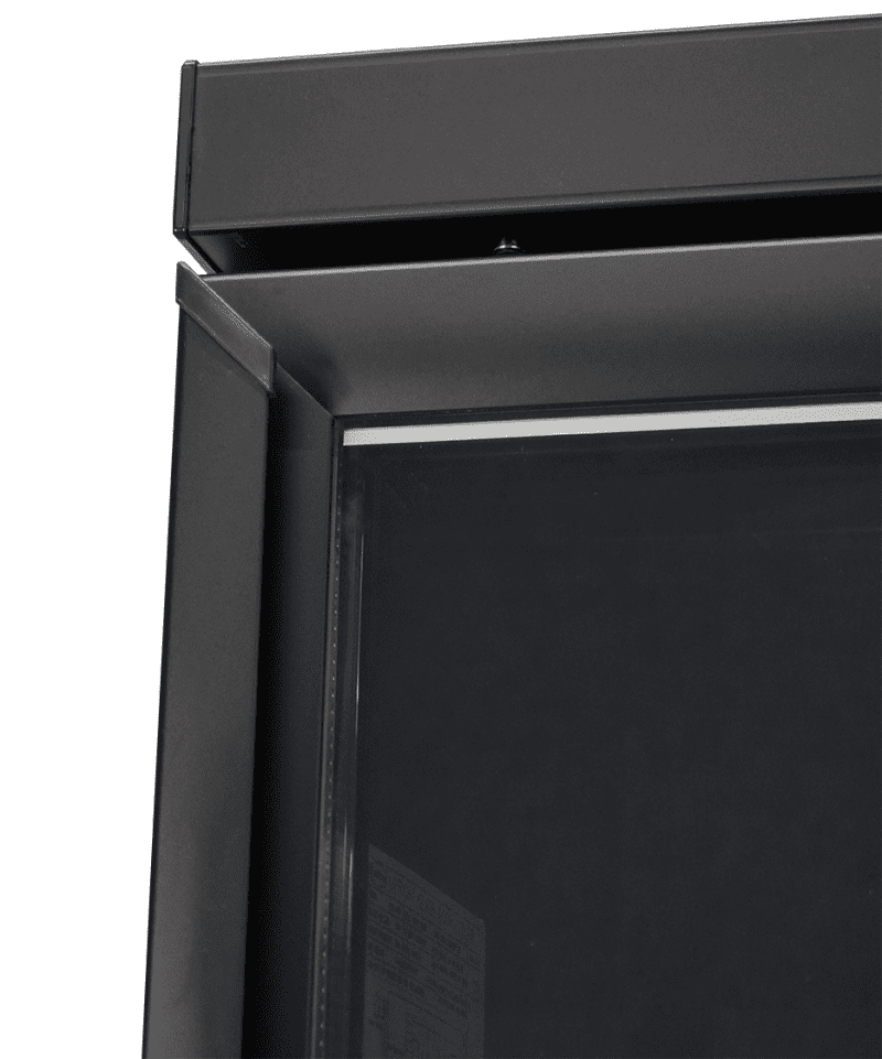 RÉFRIGÉRATEUR 1 PORTE EN VERRE NOIR CEB-500R BL – Image 21