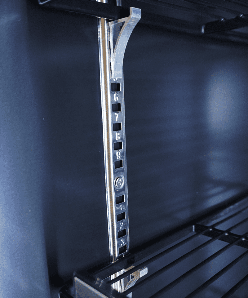 RÉFRIGÉRATEUR 1 PORTE EN VERRE NOIR CEB-500R BL – Image 14