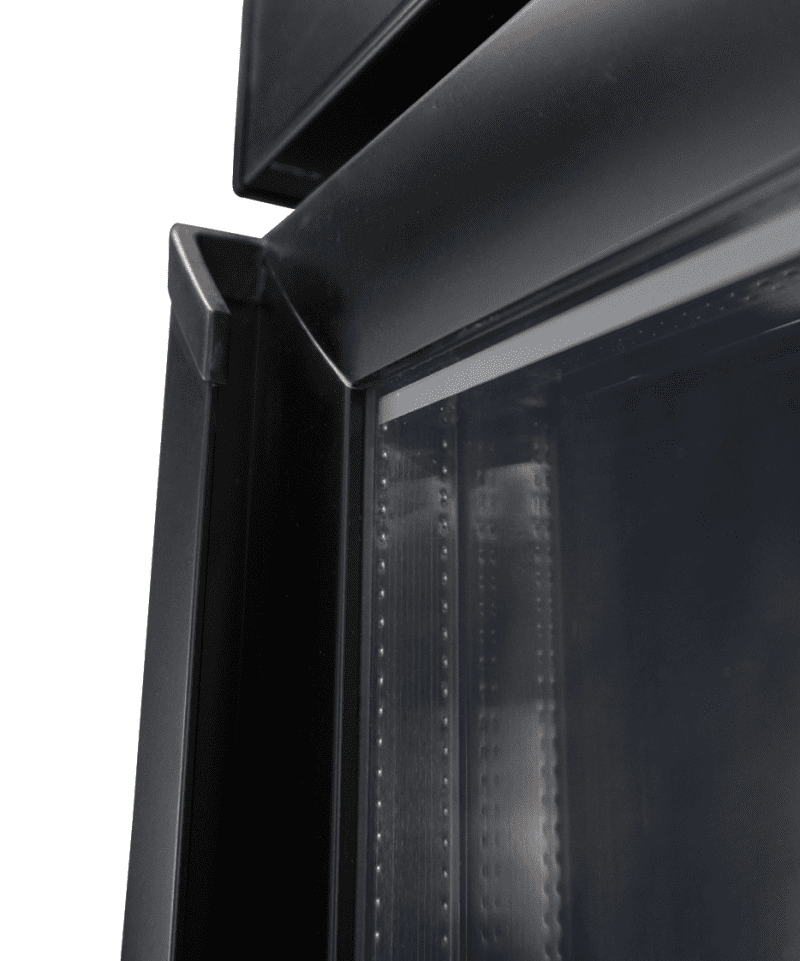 RÉFRIGÉRATEUR 1 PORTE EN VERRE NOIR CEB-500R BL – Image 17