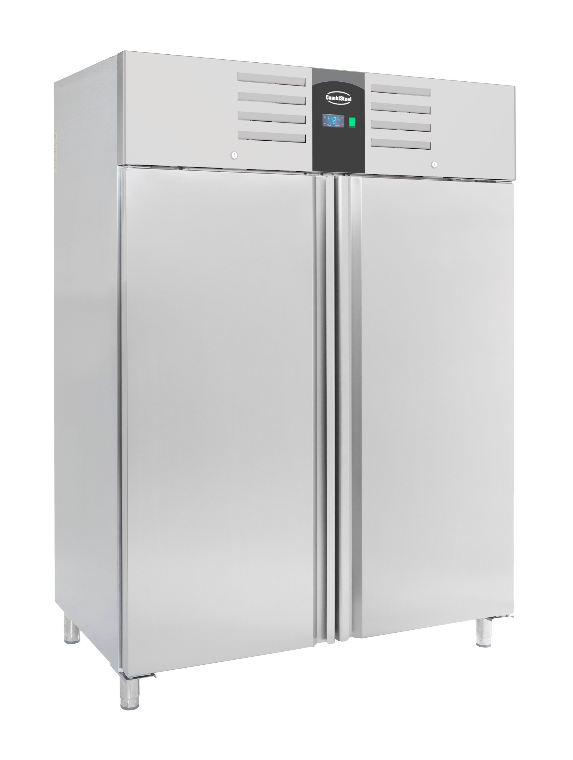 RÉFRIGÉRATEUR EN ACIER INOX 2 PORTES 1400L ENERGY LINE