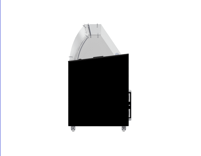 VITRINE À CREME GLACÉE TENERIFE NOIR 10X5 LTR – Image 5