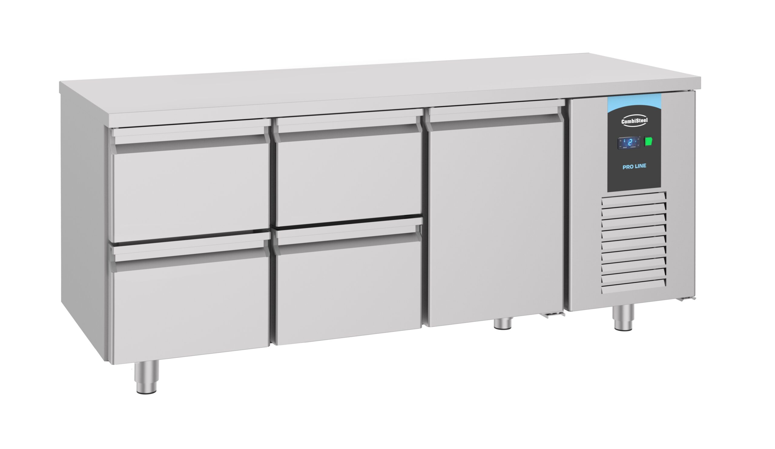 700 TABLE RÉFRIGÉRÉE 1 PORTE 4 TIROIRS ENERGY LINE