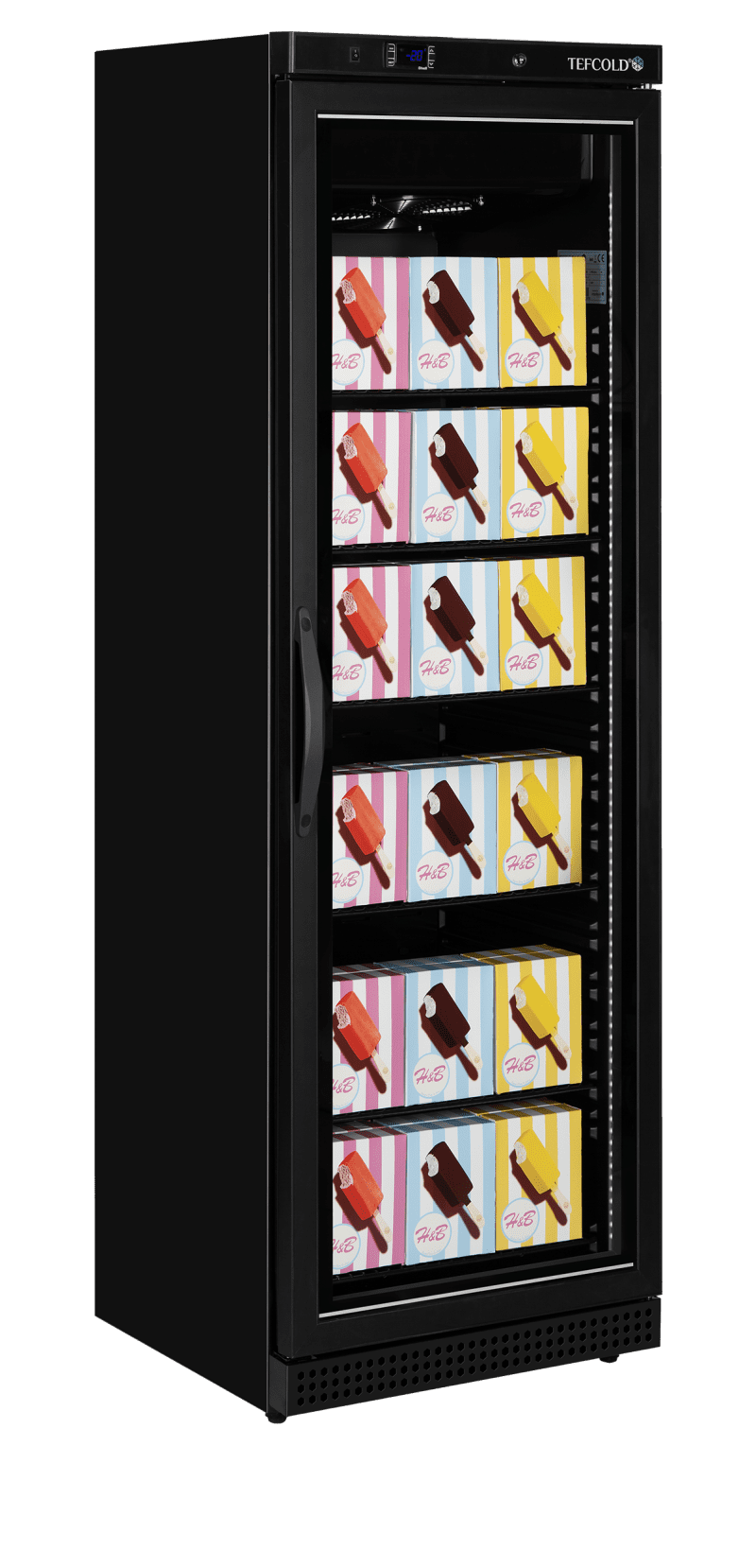 Congélateurs verticaux de vitrine - UF400VGB