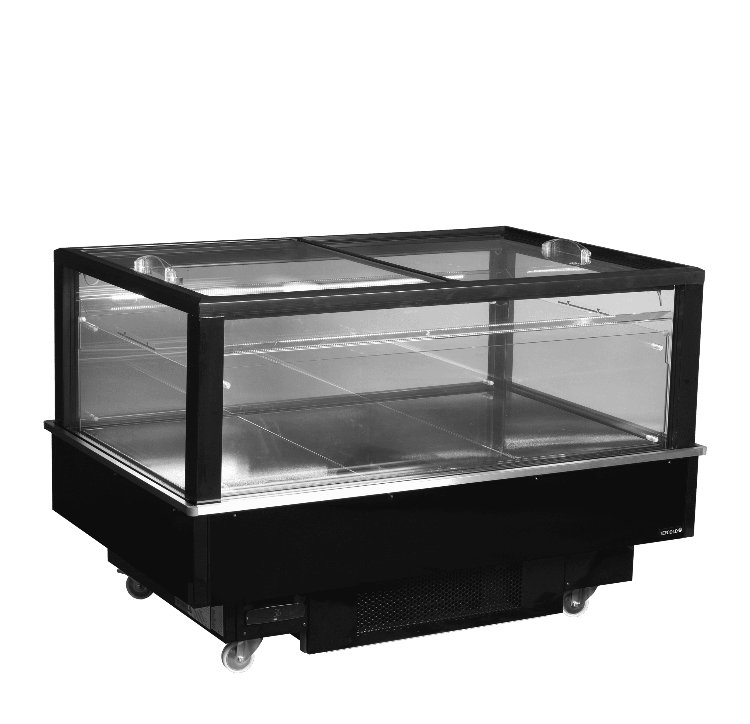 Réfrigérateur/congélateur noir pour achats impulsifs - EIB-D1015-B1