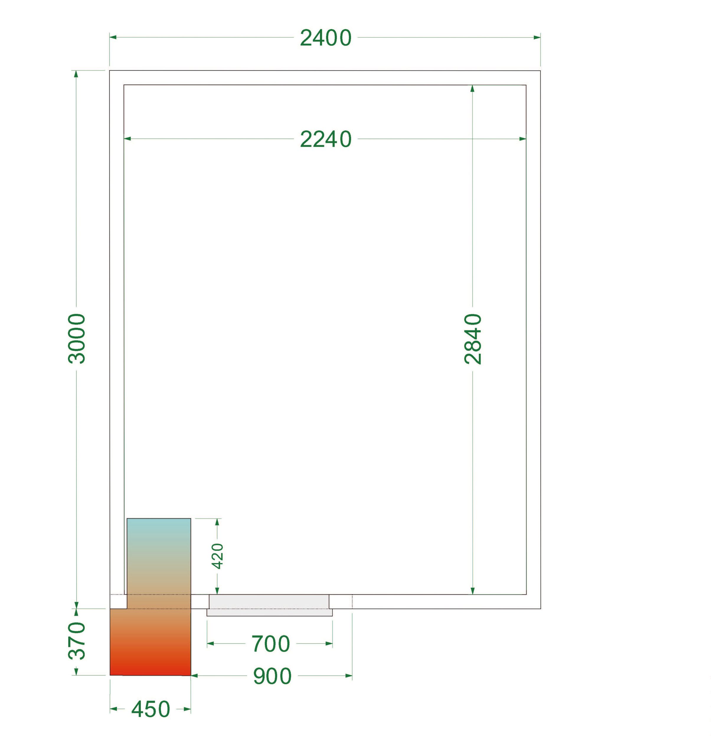 Chambre froide - CRPF2430