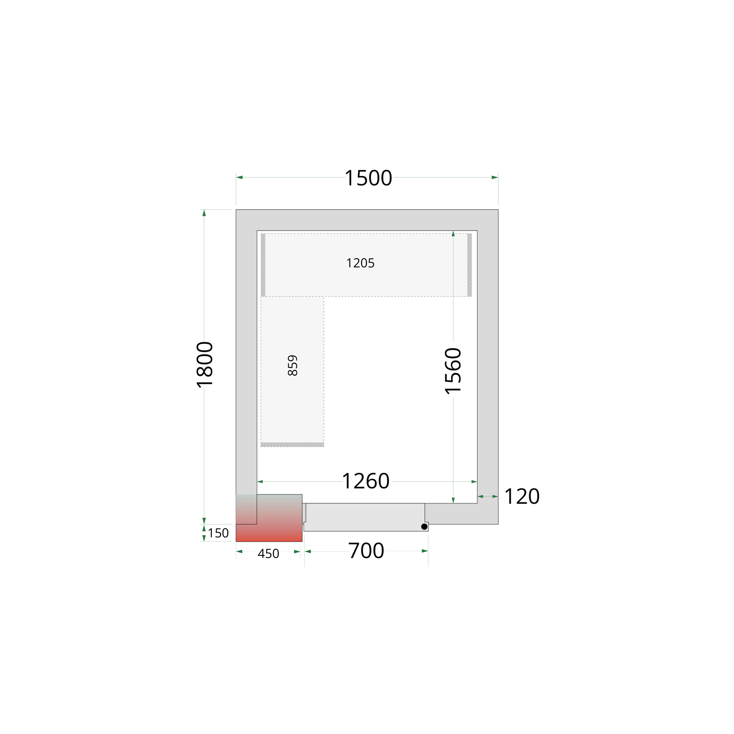 CRNF1518 - Shelf Rack System Kit