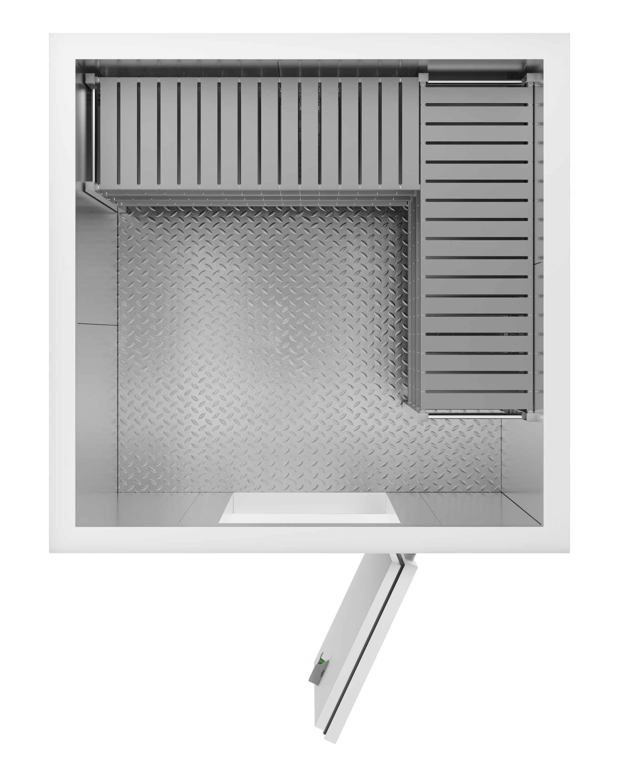 CHAMBRE FROIDE POSITIVE/NEGATIVE 1960X1960X2200 *TRANSPORT SUR DEMANDE* – Image 4