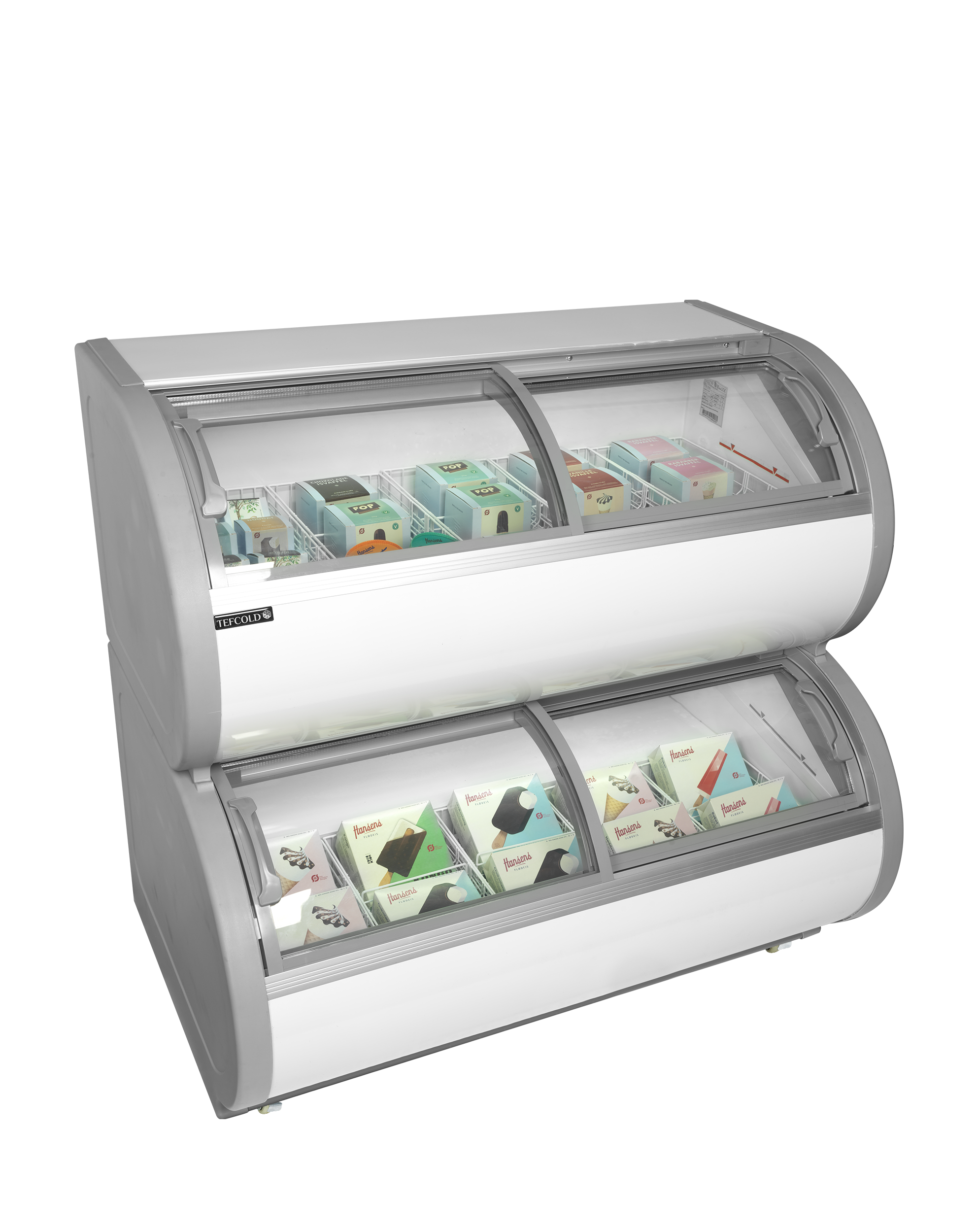 Vitrine froid négatif à deux niveaux - TD500 – Image 2