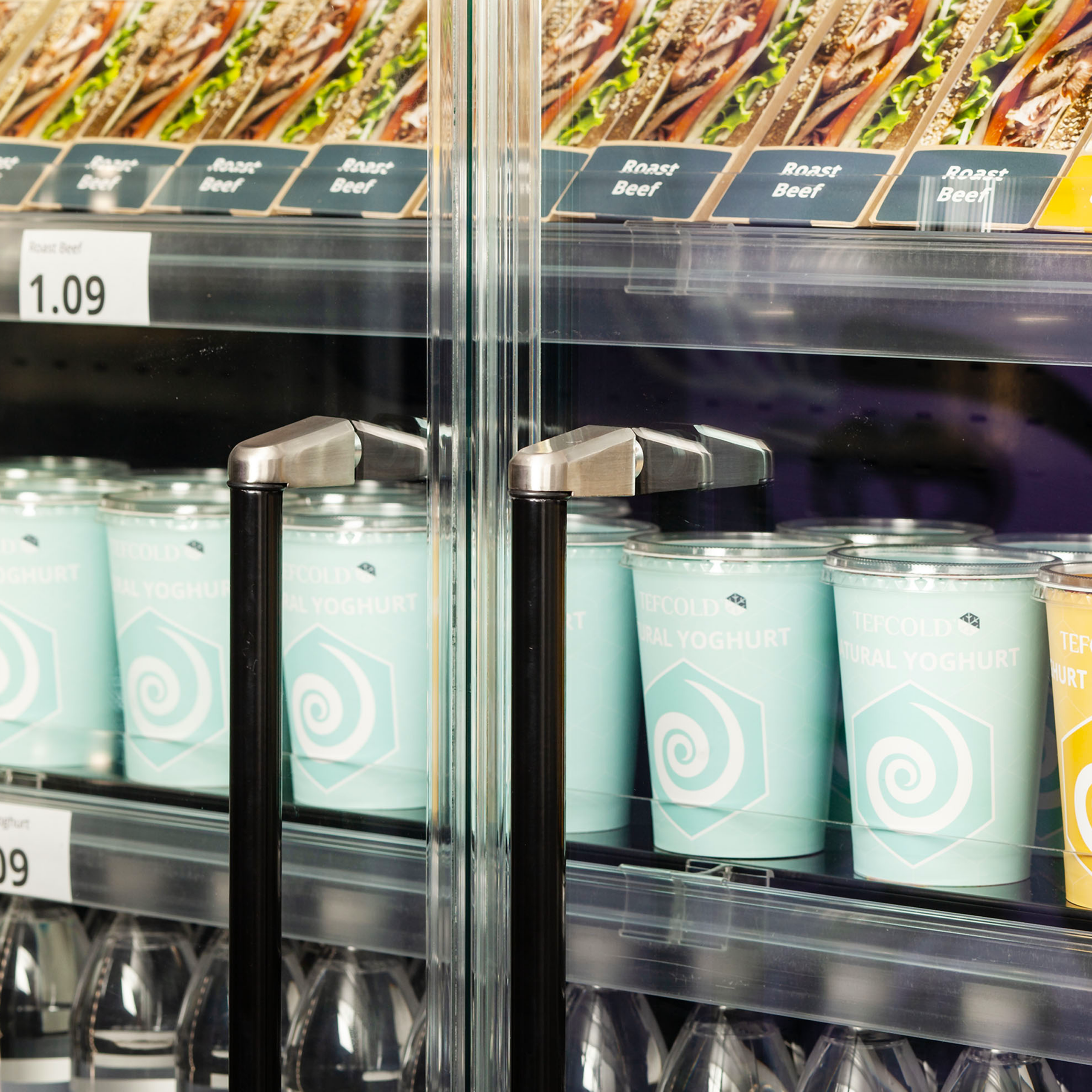 Vitrine réfrigérée pour supermarché - Galaxy+ GP10FGD Black – Image 4